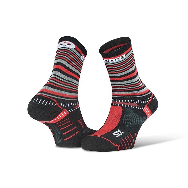 Ankle socks STX EVO "Tennis" black-red - Collector Edition