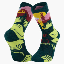 TREK SUMMIT Lyocell Pyrenees Green Hiking Socks