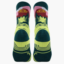 Chaussettes TREK SUMMIT Lyocell Pyrénées Vert