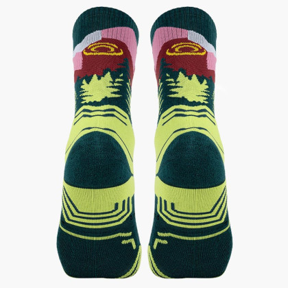 TREK SUMMIT Lyocell Pyrenees Green Hiking Socks