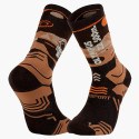 Chaussettes TREK SUMMIT Lyocell Olympus Marron