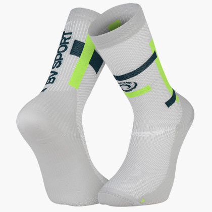 Chaussettes LIGHT RUN "BALI" Gris/Lime