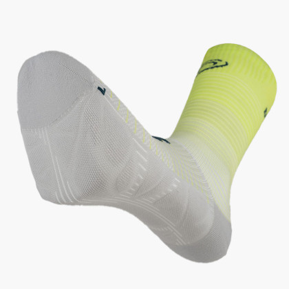 Calze RUN MARATHON High Grigio/Lime