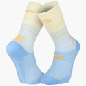 RUN MARATHON HIGH Socks Beige/Blue sky
