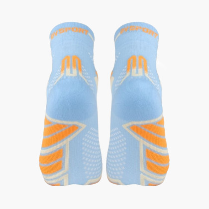 Chaussettes TRAIL ULTRA MID Ciel/Orange