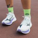 RUN MARATHON MID Socks Grey/Lime