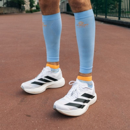 Light Run socks Blue sky/Orange