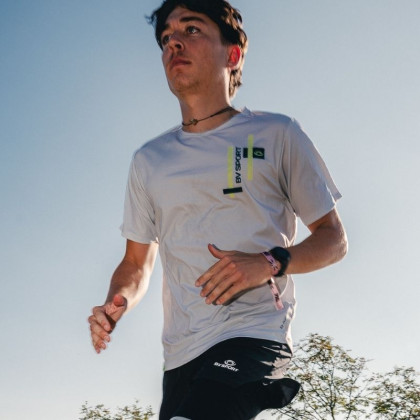 T-shirt LIGHT Grey/Lime