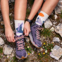 Chaussettes TREK SUMMIT Lyocell Dolomites gris