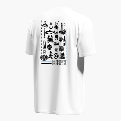 T-shirt LIGHT tecnico a maniche corte "Bretagna"