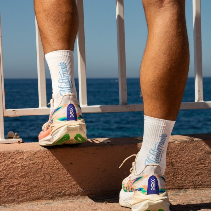 LIGHT RUN High Socks "Mediterranean"