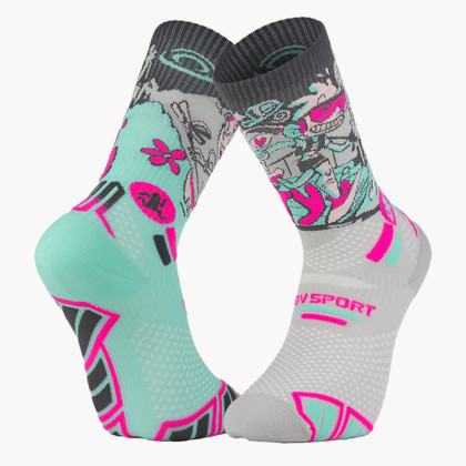 Chaussettes TRAIL ULTRA HIGH Ville vs Montagne - Collector DBDB