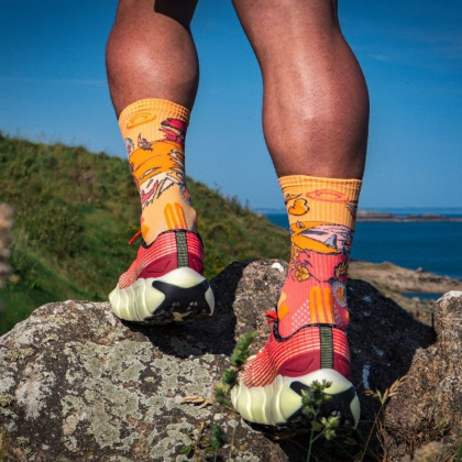 Chaussettes TRAIL ULTRA HIGH Belle île- Collector DBDB