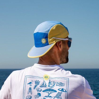 Casquette 5 panel "Méditerranée"