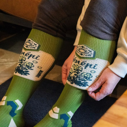 Slide Collector Genepi Ski Socks