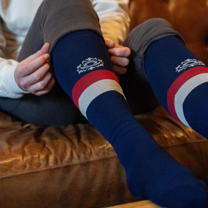 Chaussettes après ski Bleu marine