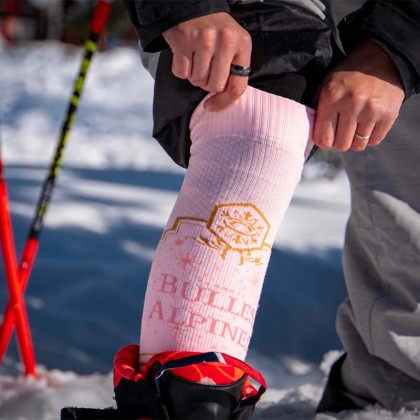 Ski Socks Slide Collector Alpine Bubbles