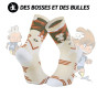 TRAIL ULTRA cream socks - Collector DBDB