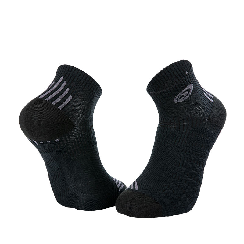 RUN ELITE black-grey ankle socks