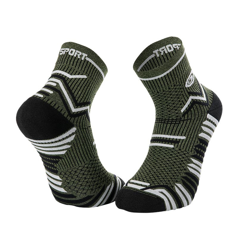 TRAIL ULTRA khaki green-black socks
