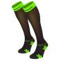 Chaussettes de compression XLR EVO noir/vert