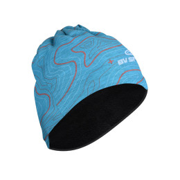 Cappello - Sciarpe inverno blu turchese/arancione