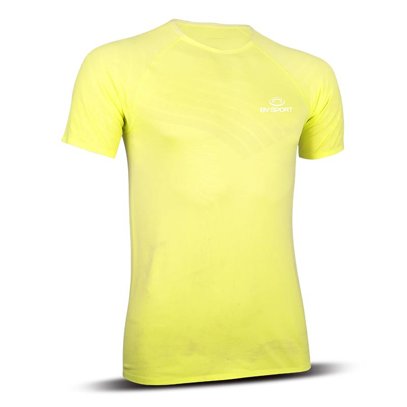 Technical AERIAL Short Sleeve Top Yellow