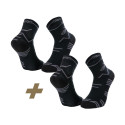 Pack TRAIL ULTRA black-grey socks