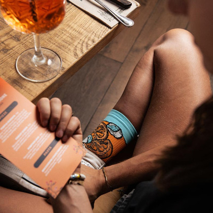 Calze TRAIL ULTRA NUTRISOCKS Spritz - Collettore
