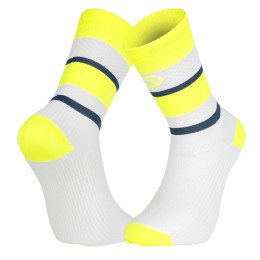 LIGHT RUN High Socks "IBIZA" Yellow/Blue