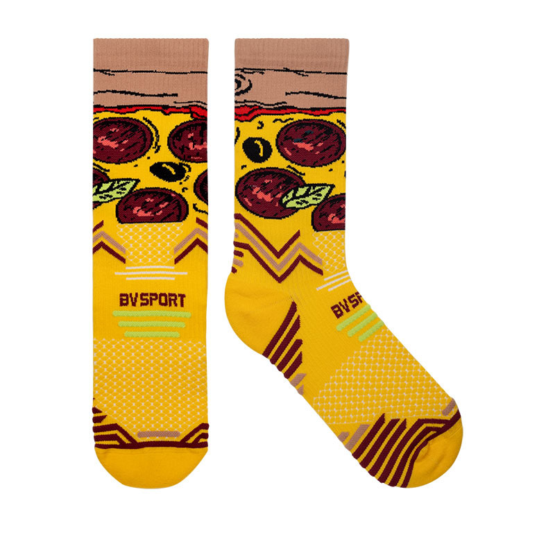 Chaussettes TRAIL ULTRA NUTRISOCKS Pizza Pepperoni - Collector