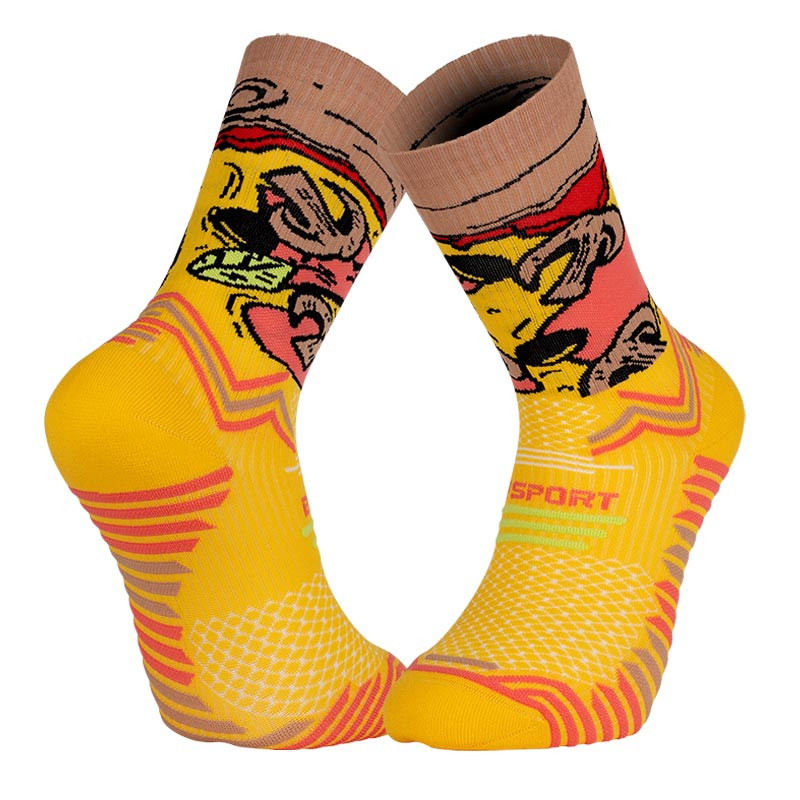 Chaussettes TRAIL ULTRA NUTRISOCKS Pizza Reine - Collector