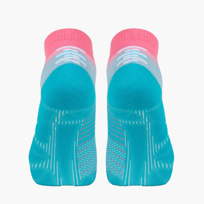 RUN MARATHON Low Socks Skyblue/Pink