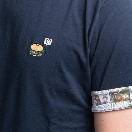 DBDB White T-Shirt - Burger