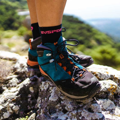 TREK_EVO_hiking_ankle_socks_black_grey