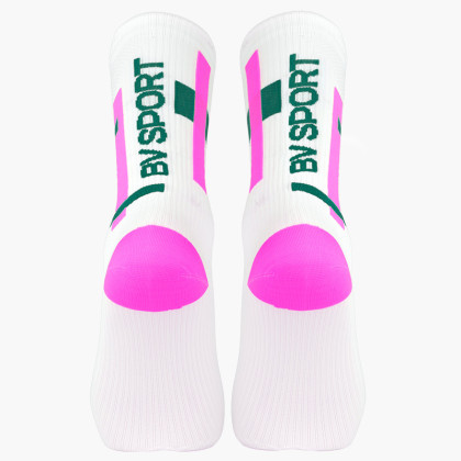 LIGHT RUN High Socks "BALI" Pink/Green