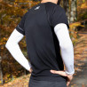 Arm sleeves BOOSTER grey made in France | BV SPORT Arm sleeves BOOSTER grey made in France | BV SPORT
