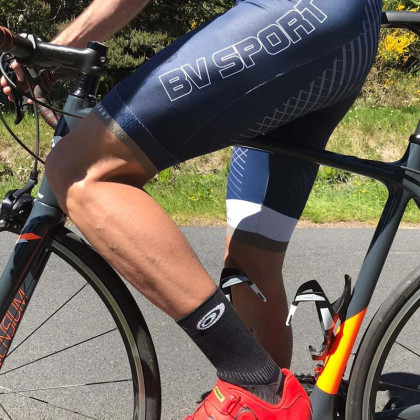 Bike Elite cycle socks white