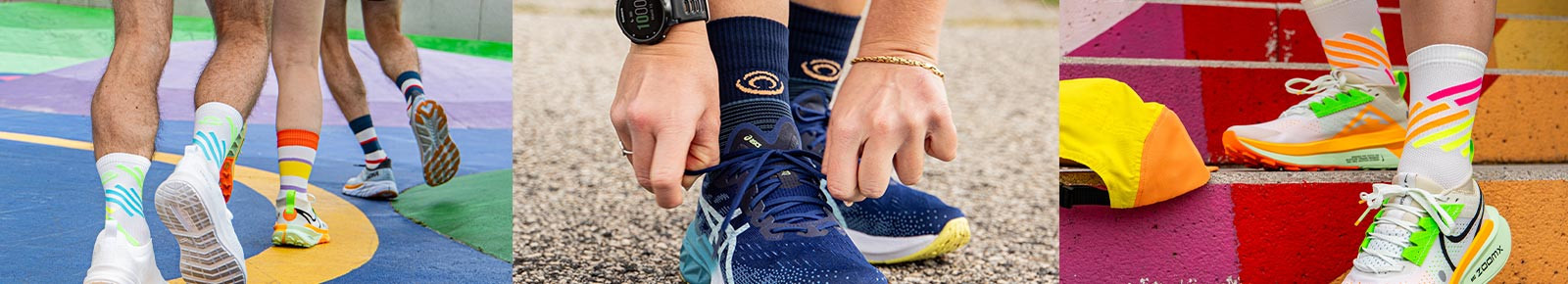 Running socks for men and women